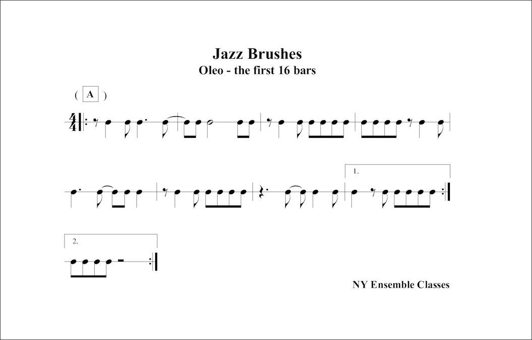 Jazz Brushes - Oleo